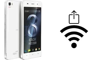 Generar QR con la clave Wifi en un Lava Iris X8