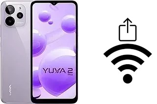 Generar QR con la clave Wifi en un Lava Yuva 2 Pro