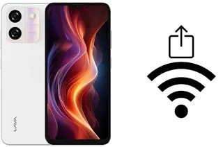 Generar QR con la clave Wifi en un Lava Yuva Star