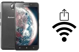 Generar QR con la clave Wifi en un Lenovo A5000