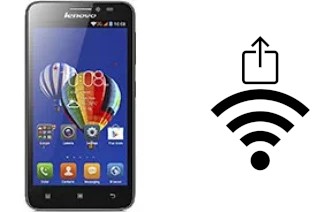 Generar QR con la clave Wifi en un Lenovo A606