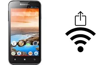 Generar QR con la clave Wifi en un Lenovo A680