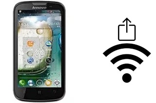 Generar QR con la clave Wifi en un Lenovo A800