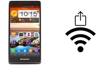 Generar QR con la clave Wifi en un Lenovo A880