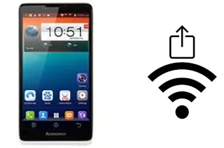 Generar QR con la clave Wifi en un Lenovo A889