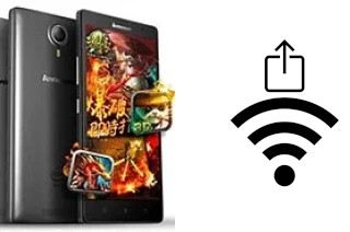 Generar QR con la clave Wifi en un Lenovo K80