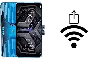 Generar QR con la clave Wifi en un Lenovo Legion