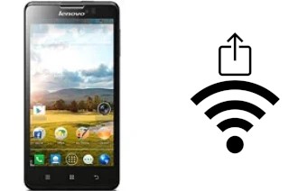 Generar QR con la clave Wifi en un Lenovo P780