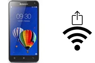 Generar QR con la clave Wifi en un Lenovo S580