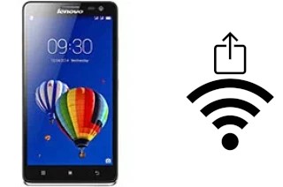 Generar QR con la clave Wifi en un Lenovo S856