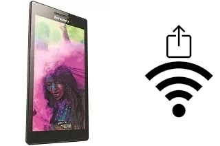 Generar QR con la clave Wifi en un Lenovo Tab 2 A7-10