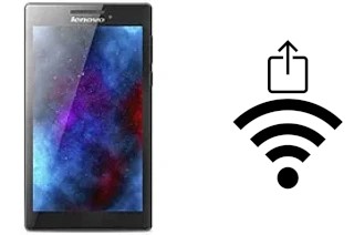 Generar QR con la clave Wifi en un Lenovo Tab 2 A7-30