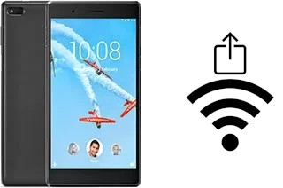 Generar QR con la clave Wifi en un Lenovo Tab 7