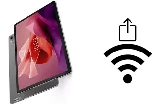 Generar QR con la clave Wifi en un Lenovo Tab P12