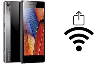 Generar QR con la clave Wifi en un Lenovo Vibe Shot