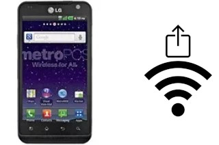 Generar QR con la clave Wifi en un LG Esteem MS910