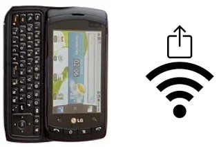 Generar QR con la clave Wifi en un LG C710 Aloha