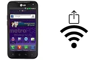 Generar QR con la clave Wifi en un LG Connect 4G MS840