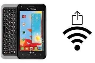 Generar QR con la clave Wifi en un LG Enact VS890