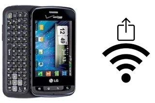 Generar QR con la clave Wifi en un LG Enlighten VS700