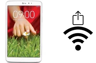 Generar QR con la clave Wifi en un LG G Pad 8.3