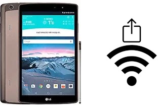 Generar QR con la clave Wifi en un LG G Pad II 8.3 LTE