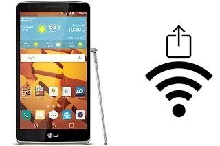 Generar QR con la clave Wifi en un LG G Stylo