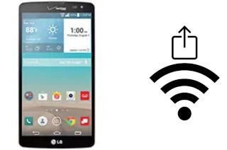 Generar QR con la clave Wifi en un LG G Vista (CDMA)