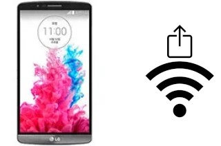 Generar QR con la clave Wifi en un LG G3 Screen