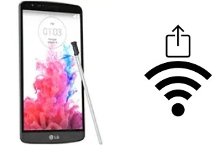 Generar QR con la clave Wifi en un LG G3 Stylus