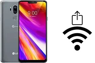 Generar QR con la clave Wifi en un LG G7 ThinQ