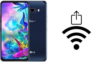 Generar QR con la clave Wifi en un LG G8X ThinQ