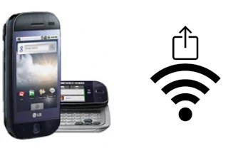 Generar QR con la clave Wifi en un LG GW620