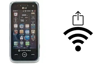 Generar QR con la clave Wifi en un LG GW880