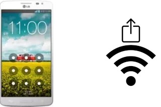 Generar QR con la clave Wifi en un LG GX