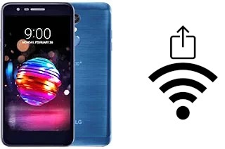 Generar QR con la clave Wifi en un LG K10 (2018)