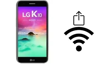 Generar QR con la clave Wifi en un LG K10 Novo