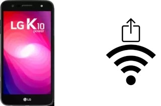 Generar QR con la clave Wifi en un LG K10 Power