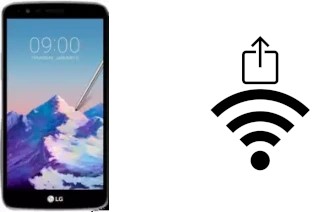 Generar QR con la clave Wifi en un LG K10 Pro