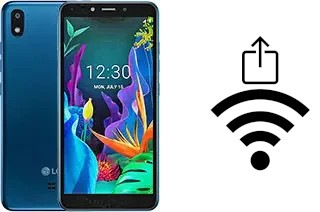 Generar QR con la clave Wifi en un LG K20 (2019)