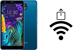 Generar QR con la clave Wifi en un LG K30 (2019)