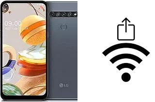 Cómo generar un código QR con la contraseña Wifi en un LG K61