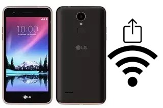 Generar QR con la clave Wifi en un LG K7 (2017)