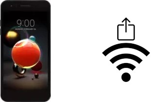 Generar QR con la clave Wifi en un LG K8+ (2018)