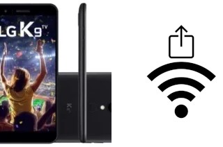 Generar QR con la clave Wifi en un LG K9 TV