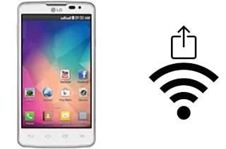 Generar QR con la clave Wifi en un LG L60 Dual