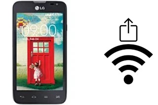 Generar QR con la clave Wifi en un LG L65 Dual D285