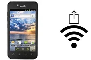 Generar QR con la clave Wifi en un LG Marquee LS855