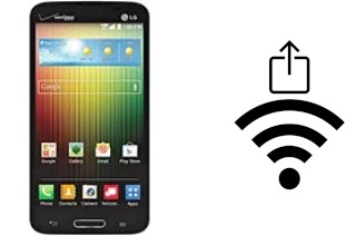 Generar QR con la clave Wifi en un LG Lucid 3 VS876