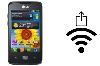 Generar QR con la clave Wifi en un LG Optimus Hub E510